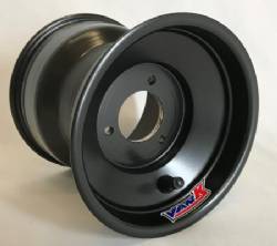 Vank-K Standard One Piece Wheel 6x8x4 Black Anodized