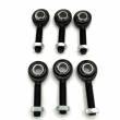 5/16 x 5/16 Right Hand Rod End Black 6 Pack